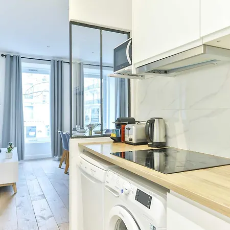 Elegant 2bd6p- Montorgueil Apartment *