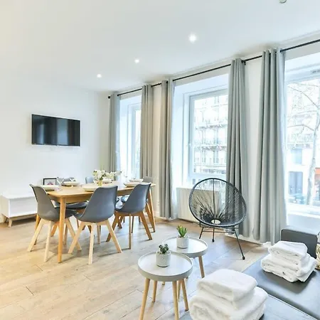 Elegant 2bd6p- Montorgueil Apartment *